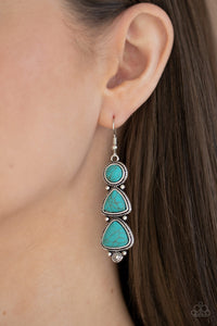 New Frontier - Blue Earrings