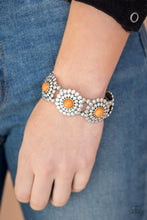 Load image into Gallery viewer, Bountiful Blossoms - Orange Bracelet