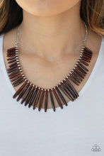 Load image into Gallery viewer, Out of My Element - Brown Necklace Set