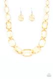 ICE Versa - Yellow  Necklace Set