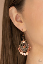 Load image into Gallery viewer, Chime Chic - Copper Earrings