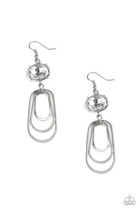 Drop-Dead Glamorous - White Earrings