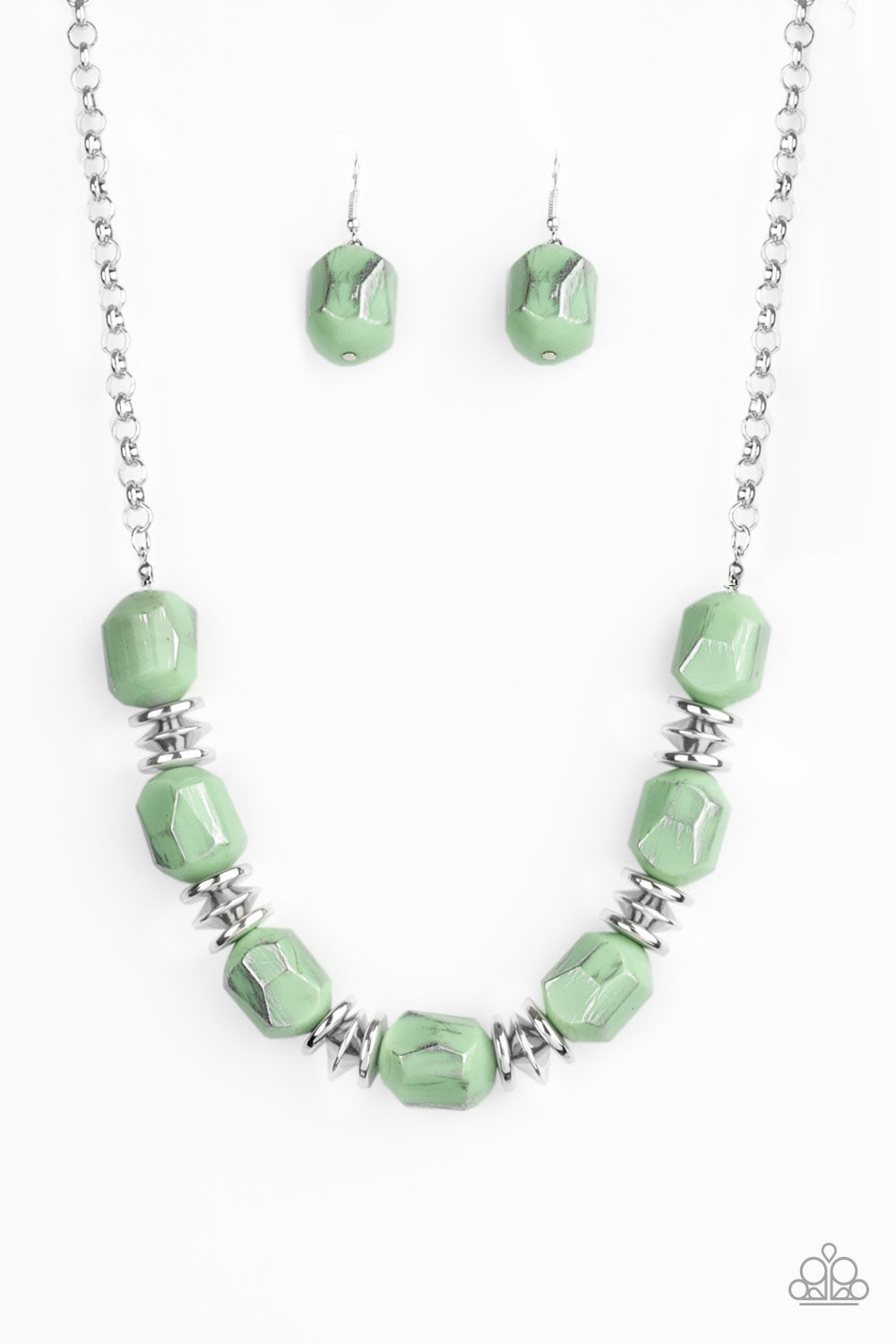 Girl Grit - Green Necklace