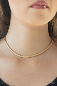 Flat Out Fierce - Gold Necklace Set