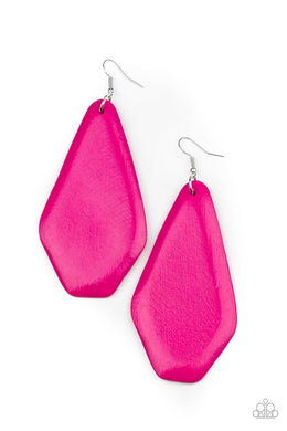 Vacation Ready - Pink Earrings