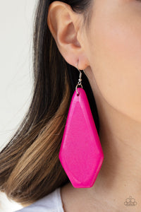 Vacation Ready - Pink Earrings