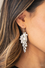 Load image into Gallery viewer, High-End Elegance - White Earrings