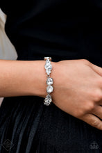 Load image into Gallery viewer, Care To Make A Wager? - White Bracelet