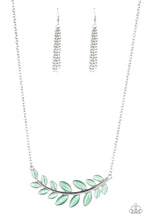 Load image into Gallery viewer, Frosted Foliage - Green Necklace