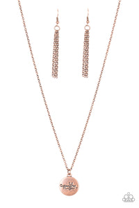 Worlds Best Grandma - Copper Necklace Set