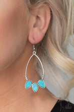 Load image into Gallery viewer, Fierce Frontier - Blue Earrings