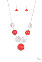 Load image into Gallery viewer, Bohemian Bombshell - Red Necklace Set