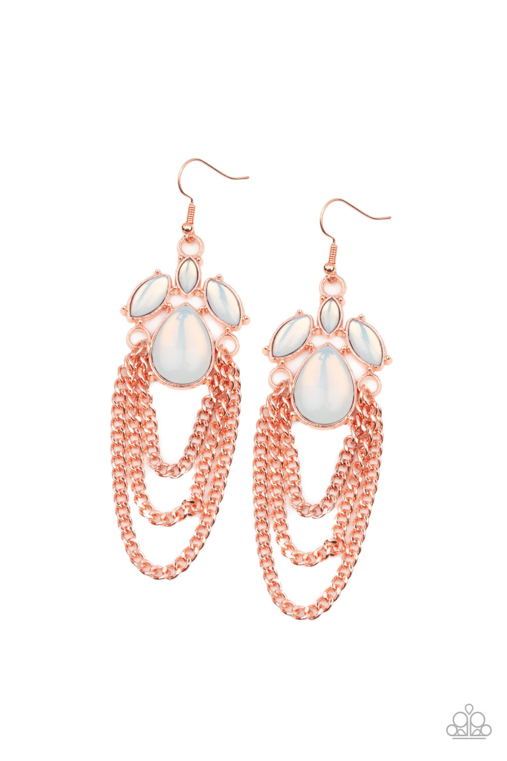 Opalescence Essence - Copper Earrings