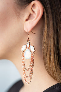 Opalescence Essence - Copper Earrings