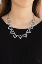 Load image into Gallery viewer, Giza Goals - Silver Necklace Set