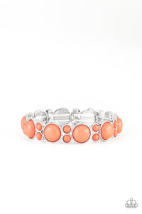 Bubbly Belle - Orange Bracelet