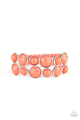 Confection Connection - Orange Bracelet