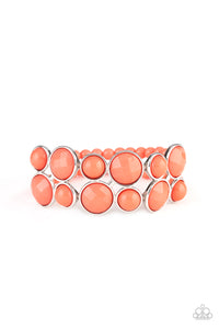 Confection Connection - Orange Bracelet