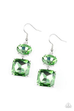 Load image into Gallery viewer, All ICE On Me - Green Earrings