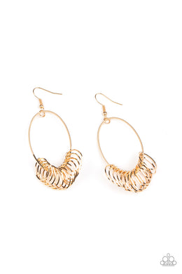 Halo Effect - Gold Earrings