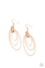 Load image into Gallery viewer, Shimmer Surge - Rose Gold Earrings