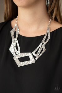 Break The Mold - Silver Necklace Set