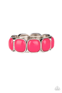 Vivacious Volume - Pink Bracelet