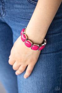 Vivacious Volume - Pink Bracelet