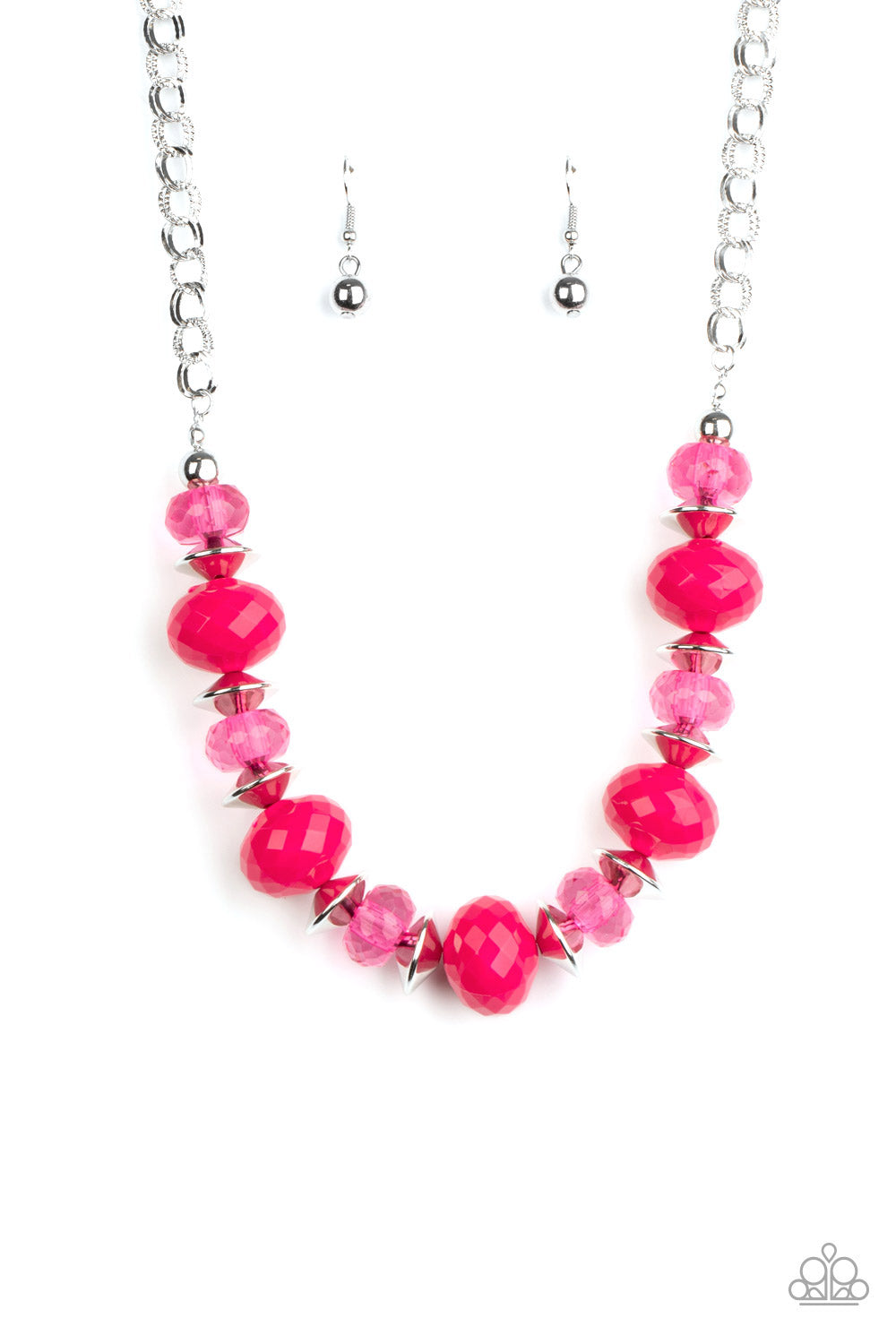 Hollywood Gossip - Pink Necklace Set