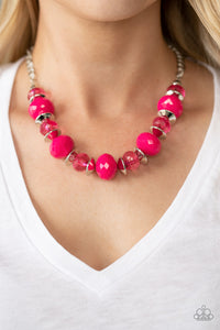 Hollywood Gossip - Pink Necklace Set