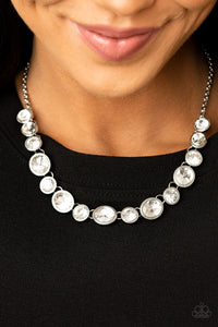 Girls Gotta Glow - White Necklace Set