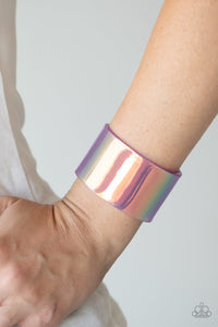 Holographic Aura - Purple Bracelet