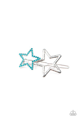 Lets Get This Party STAR-ted! - Blue Hair Clips