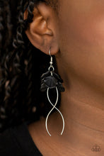 Load image into Gallery viewer, Lets Keep It ETHEREAL- Black Earrings