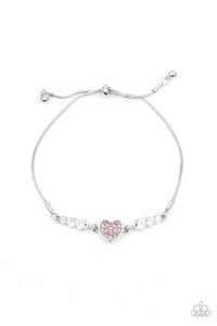 Big-Hearted Beam - Pink Bracelet