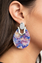 Load image into Gallery viewer, HAUTE Flash - Blue Earrings