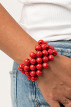 Load image into Gallery viewer, Tiki Tropicana - Red Bracelet