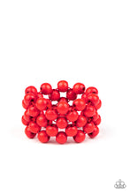 Load image into Gallery viewer, Tiki Tropicana - Red Bracelet