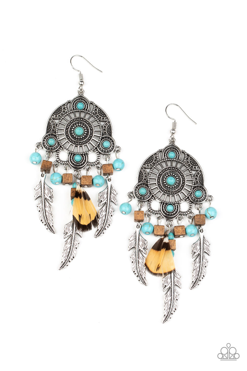 Desert Plains - Blue Earrings