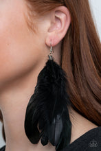 Load image into Gallery viewer, I BOA to No One - Black Earrings