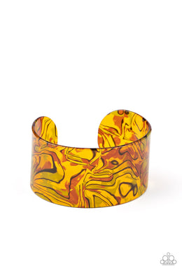 Cosmic Couture - Orange Bracelet