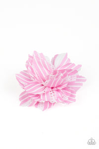 STRIPE For The Picking - Pink HAIR CLIPS