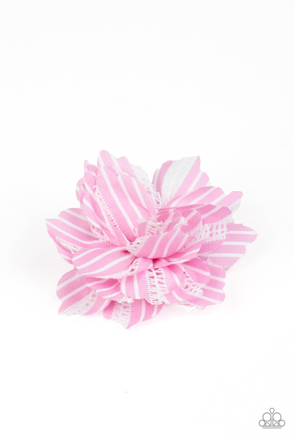 STRIPE For The Picking - Pink HAIR CLIPS