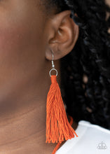 Load image into Gallery viewer, Between You and MACRAME - Orange Necklace Set