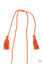 Load image into Gallery viewer, Between You and MACRAME - Orange Necklace Set