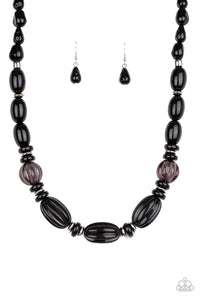 High Alert - Black Necklace Set