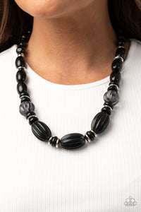 High Alert - Black Necklace Set