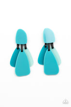 Load image into Gallery viewer, All FAUX One - Blue Earrings