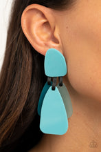 Load image into Gallery viewer, All FAUX One - Blue Earrings