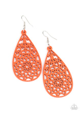 Load image into Gallery viewer, Seaside Sunsets - Orange Earrings